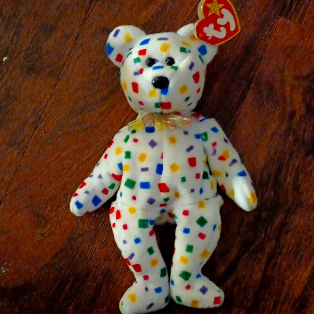 Ty 2K Bear w/tag errors